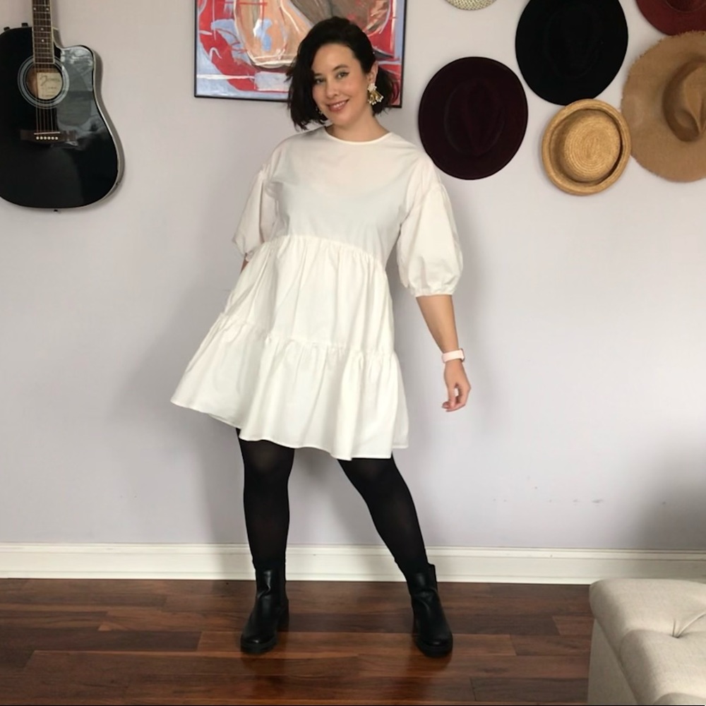A new day cloud dress